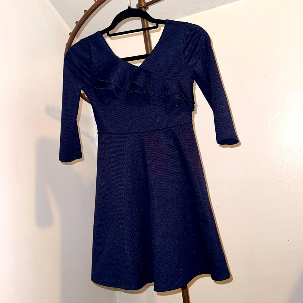 Sparkling Blue Dress - size Medium